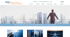 Desktop Screenshot of advancedapplications.com